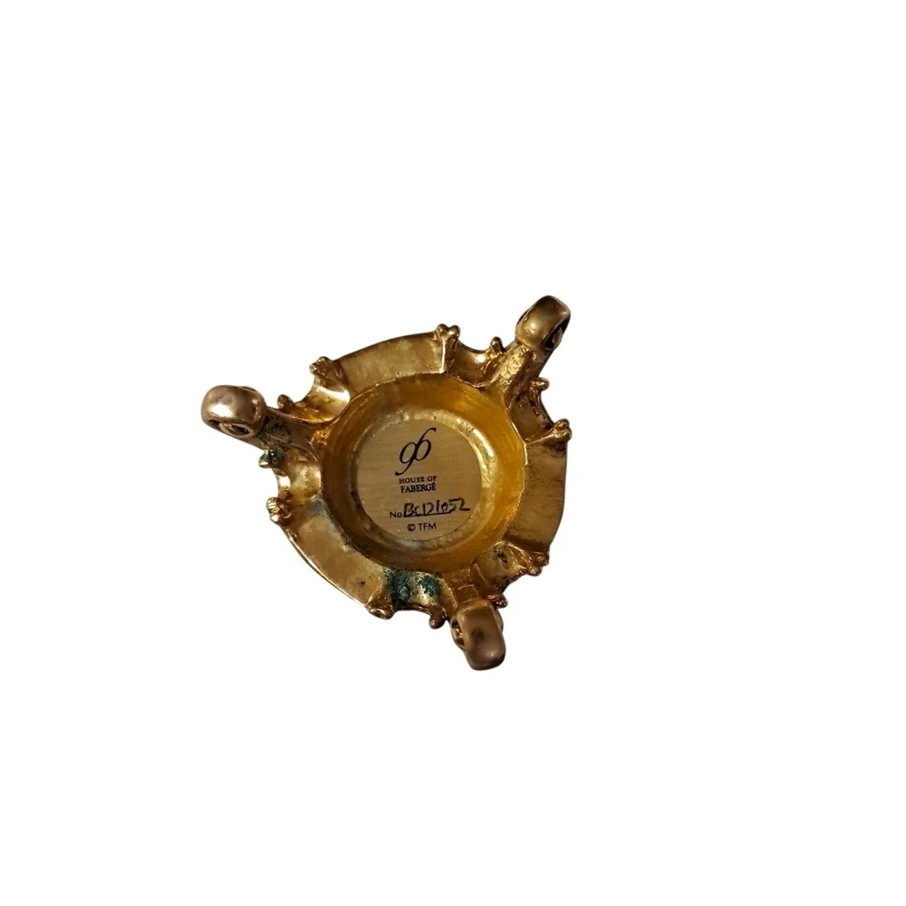 Limited Edition Hummingbird In Garden Egg With Metal Stand House Of Faberge 5